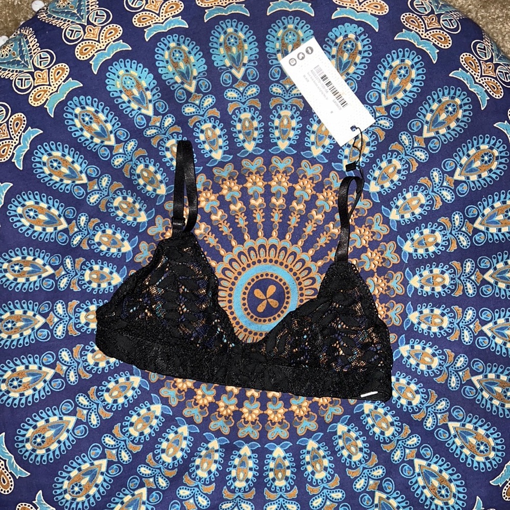 Black bralet. S/M
